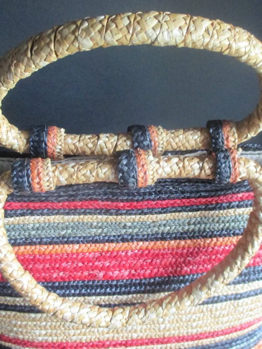WOVEN STRAW SUMMER BAG